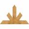 Ekena Millwork Saratoga Rough Sawn Timber Gable Bracket, Western Red Cedar, 48"W x 32"H x 4"D x 6"F, 16/12 Pitch GBW048X32X0406SAR00RWR - alternate 1